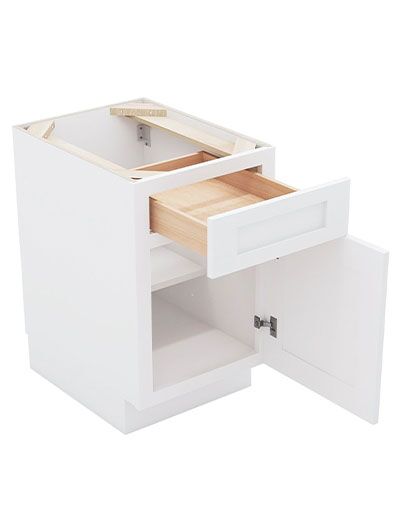 Ice-White-Shaker-B18-1-Drawer-