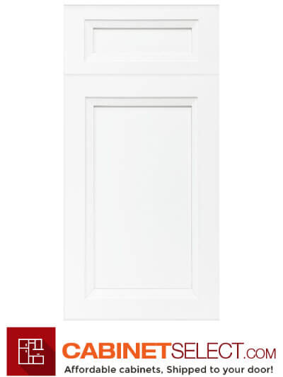 Avalon Slim Shaker Sage Green Sample Door - CabinetSelect.com